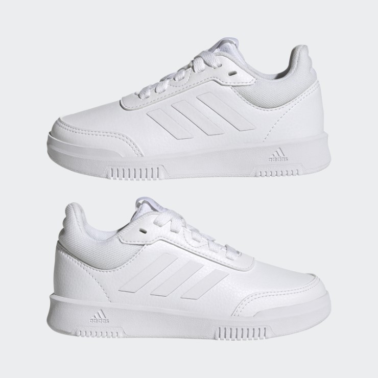 Zapatillas Adidas Tensaur Sport Training Con Cordones Blancas