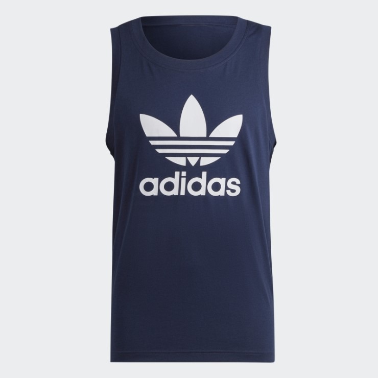 Camiseta Sin Mangas Adidas Adicolor Classics Trefoil Night Indigo
