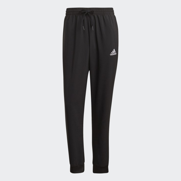 Pantalones Adidas Aeroready Essentials Stanford Tapered Cuff Con Logo Pequeño Bordado