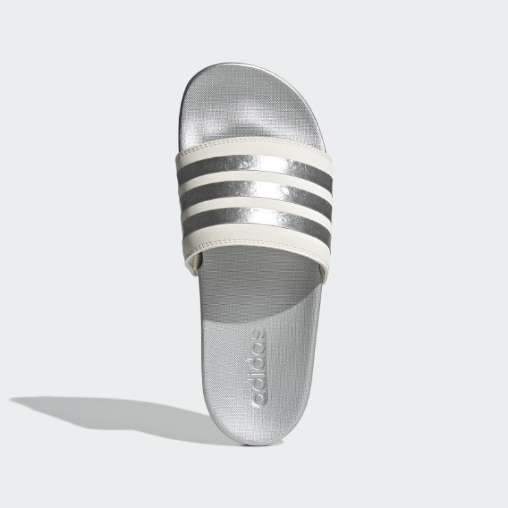 Chanclas Adidas Adilette Confort Plata