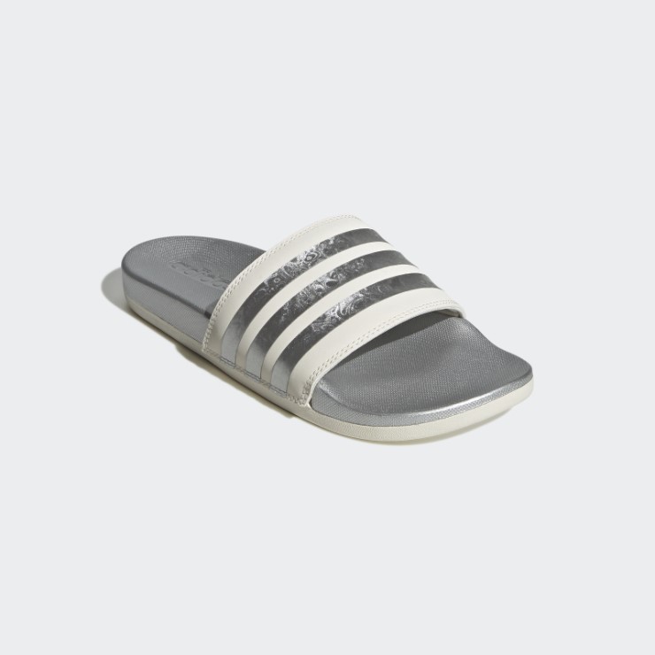 Chanclas Adidas Adilette Confort Plata