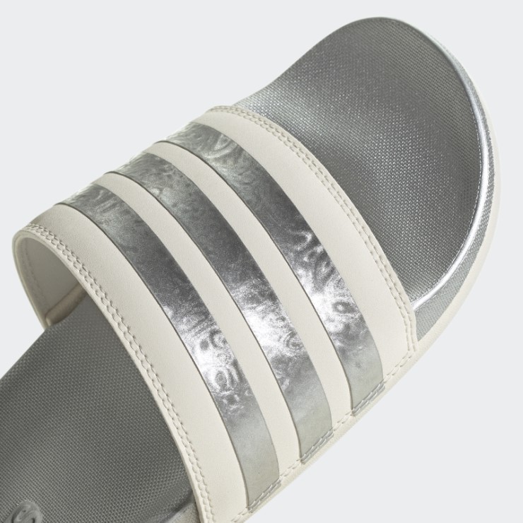 Chanclas Adidas Adilette Confort Plata