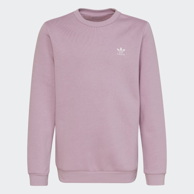 Adidas Sudadera Lila Adicolor Crew