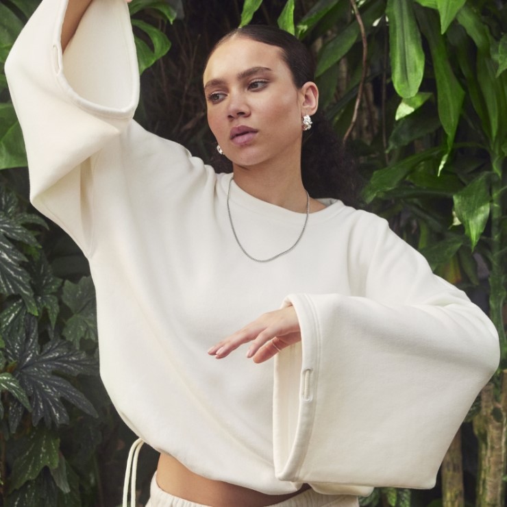 Sudadera Adidas Studio Lounge Polar No Teñida