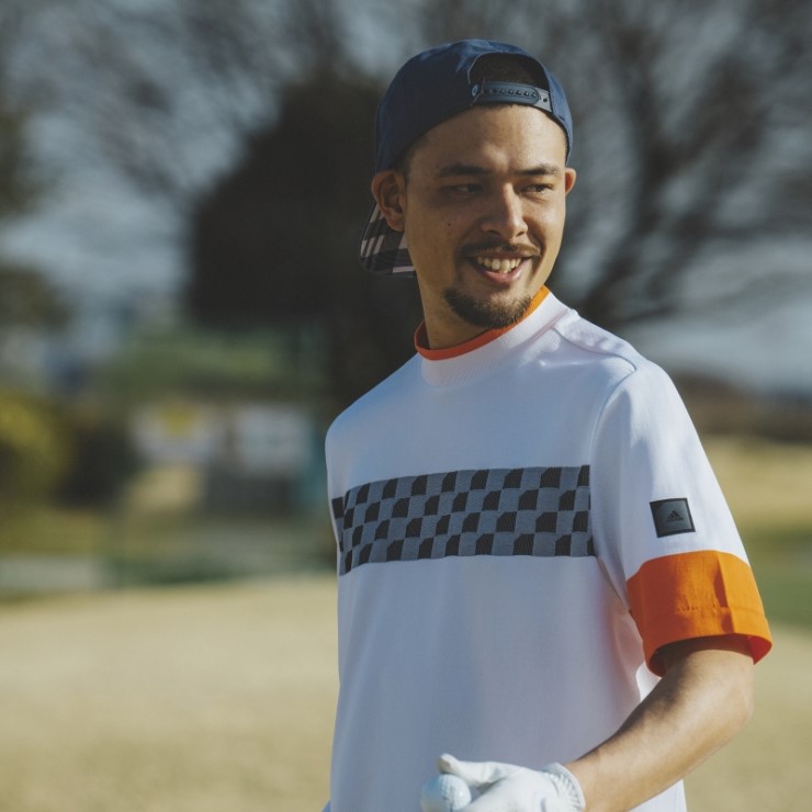 Polo Adicross Blanco A Cuadros Adidas