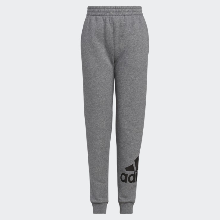 Jogger Algodón Esencial Gris Antracita Adidas