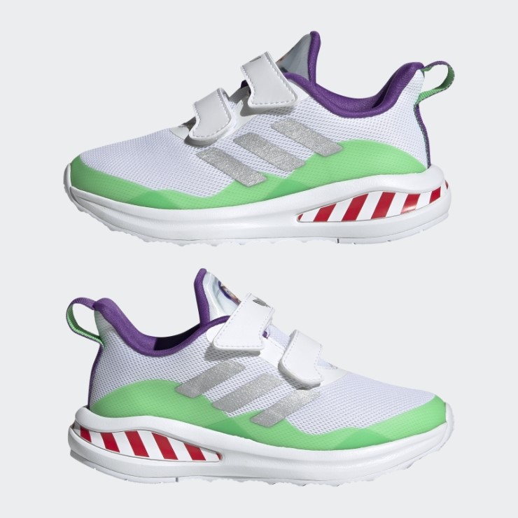 Blanco Adidas X Disney Pixar Buzz Lightyear Juguete Historia Fortarun Zapatos Moda