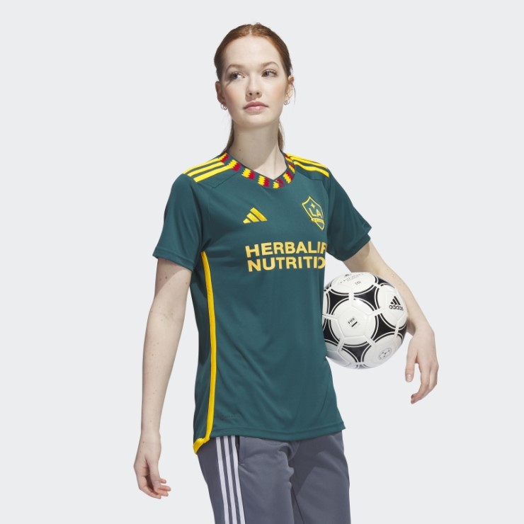 Camiseta La Galaxy 23/24 Segunda Equipación Verde Misterio Adidas