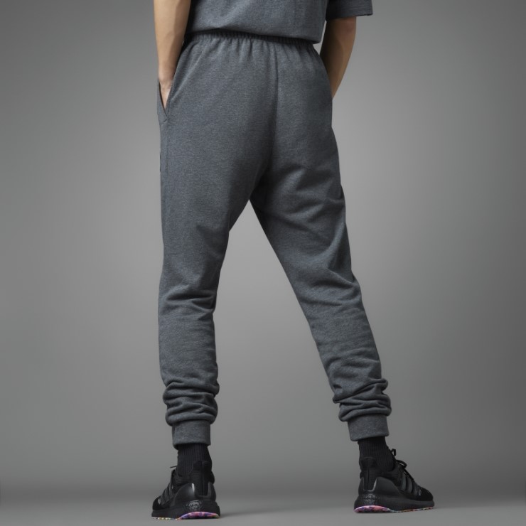 Adidas Pantalón Gris Oscuro Jaspeado Día De San Valentín Moda