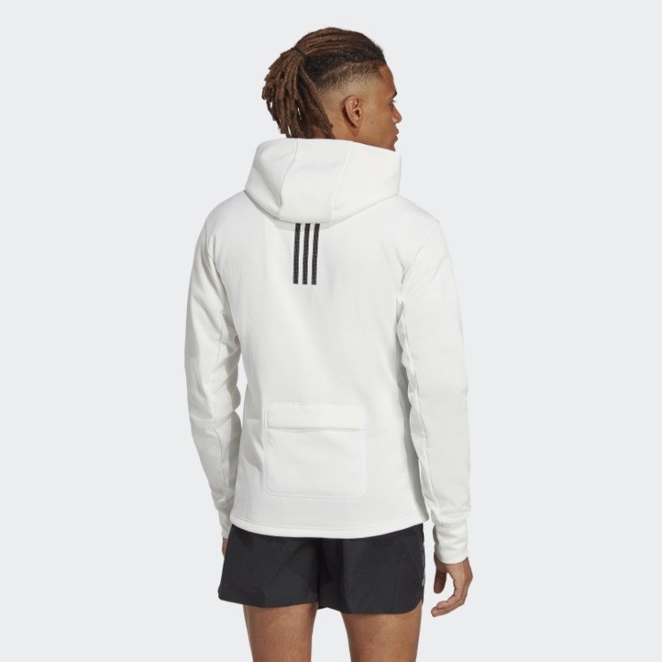 Adidas Made To Be Remade Aeroready Sudadera Con Capucha Blanca