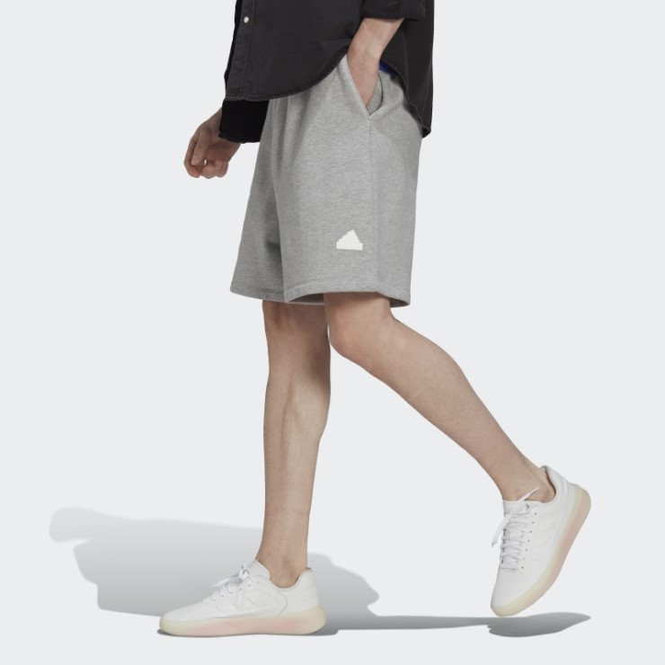 Short Gris Medio Adidas