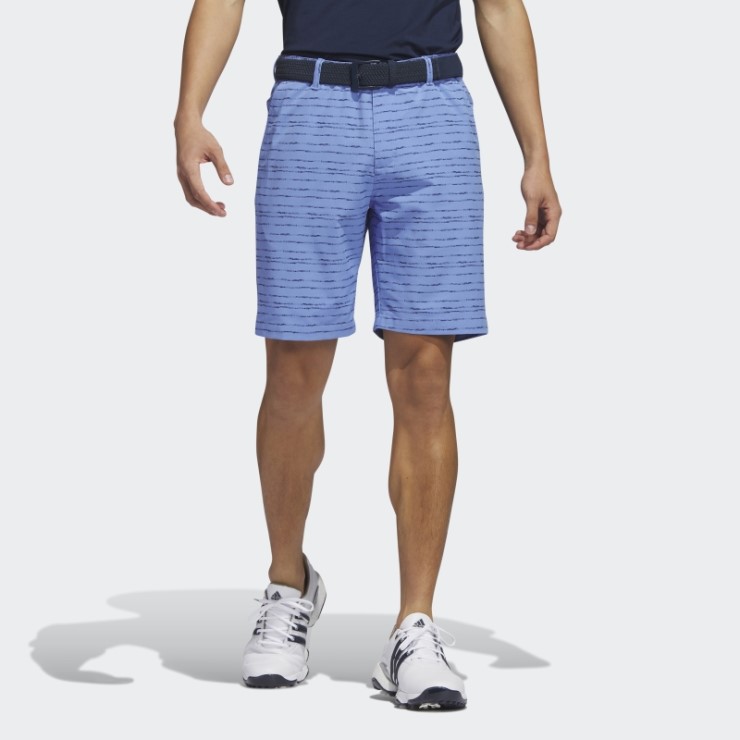 Shorts De Golf Texturizados De 9 Pulgadas Adidas Azul