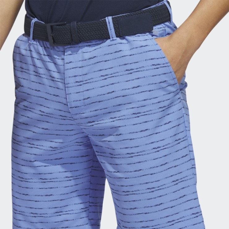 Shorts De Golf Texturizados De 9 Pulgadas Adidas Azul