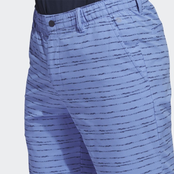 Shorts De Golf Texturizados De 9 Pulgadas Adidas Azul