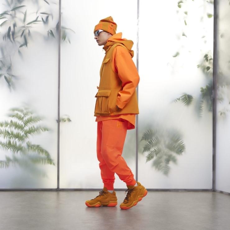 Chaqueta Adidas 2fer (todos Los Géneros) Naranja