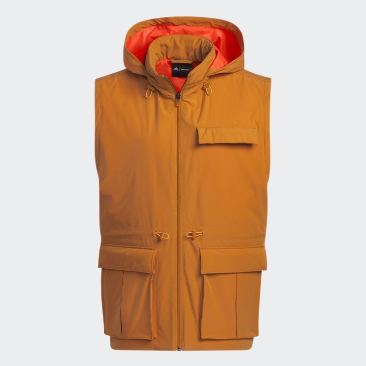 Chaqueta Adidas 2fer (todos Los Géneros) Naranja