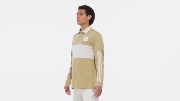 Polo De Golf De Manga Larga Adicross De Cáñamo Adidas