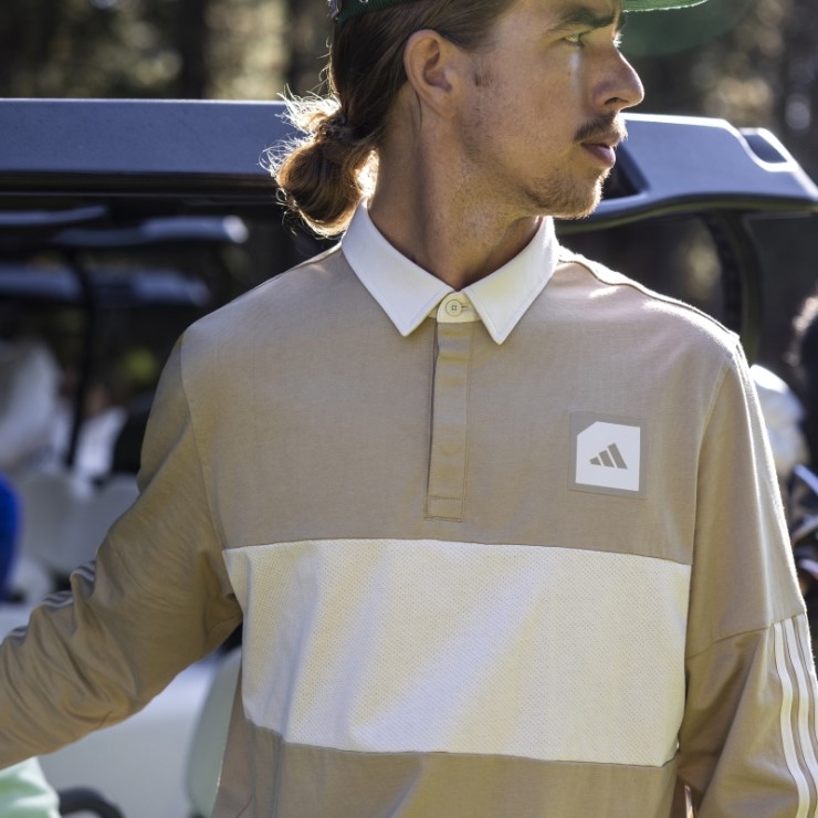 Polo De Golf De Manga Larga Adicross De Cáñamo Adidas