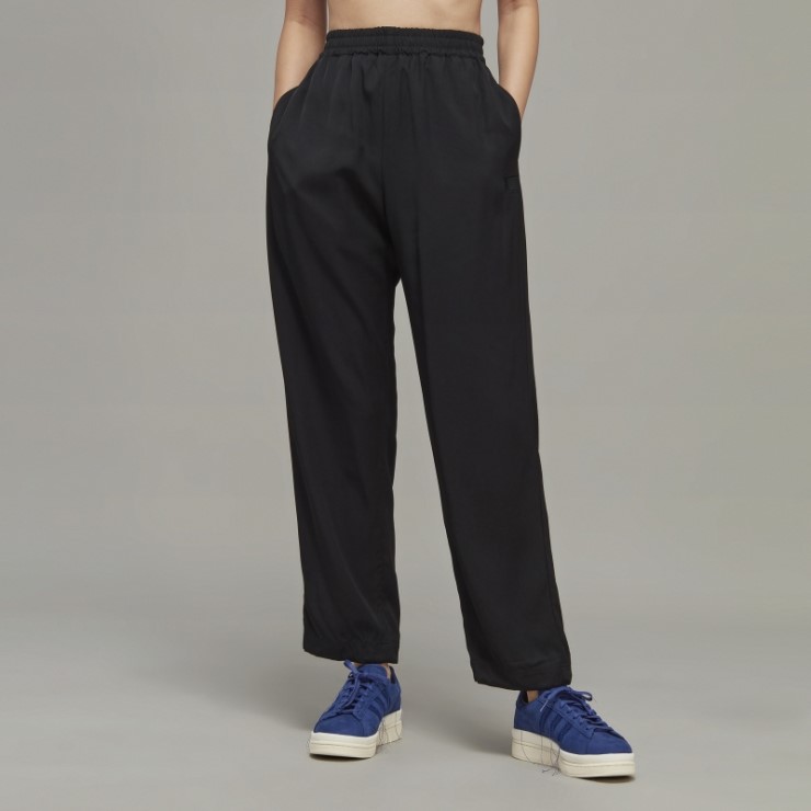 Adidas Y-3 Elegantes Pantalones Con Puños