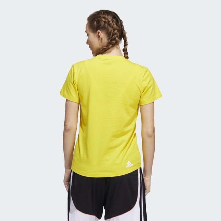 Camiseta Adidas Lailaa Amarilla