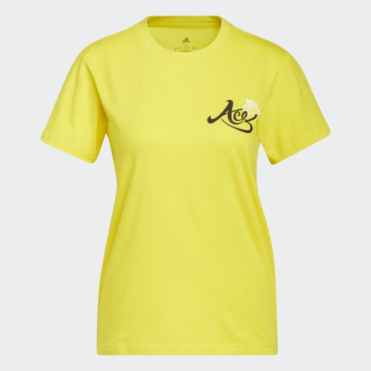 Camiseta Adidas Lailaa Amarilla