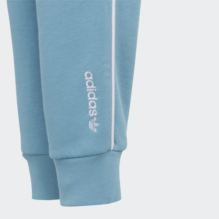 Adidas Sudadera Con Capucha Azul Adicolor