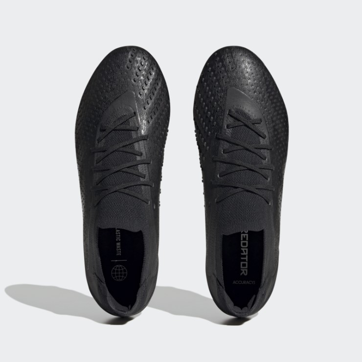 Adidas Predator Precision.1 Tacos Para Suelo Firme Bajo Negro