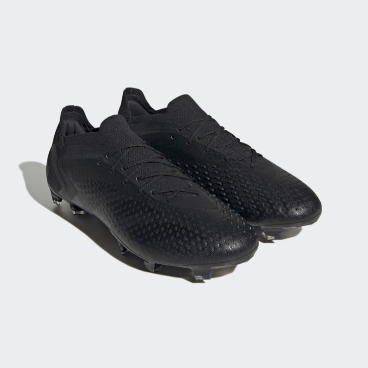 Adidas Predator Precision.1 Tacos Para Suelo Firme Bajo Negro