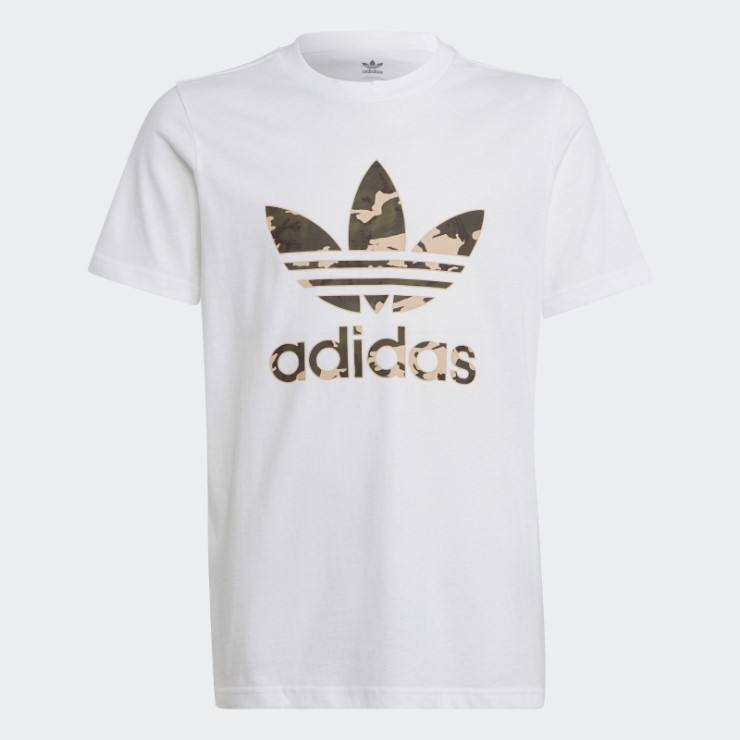 Adidas Camo Camiseta Blanca