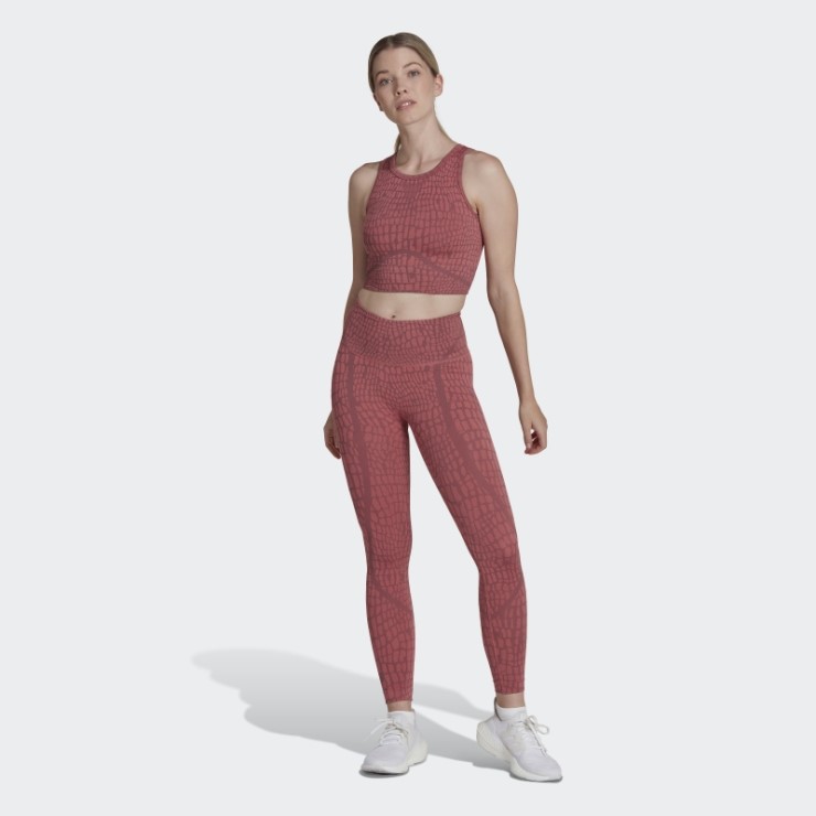 Sujetador Texturizado De Sujeción Ligera Formotion Sculpt Adidas Burdeos