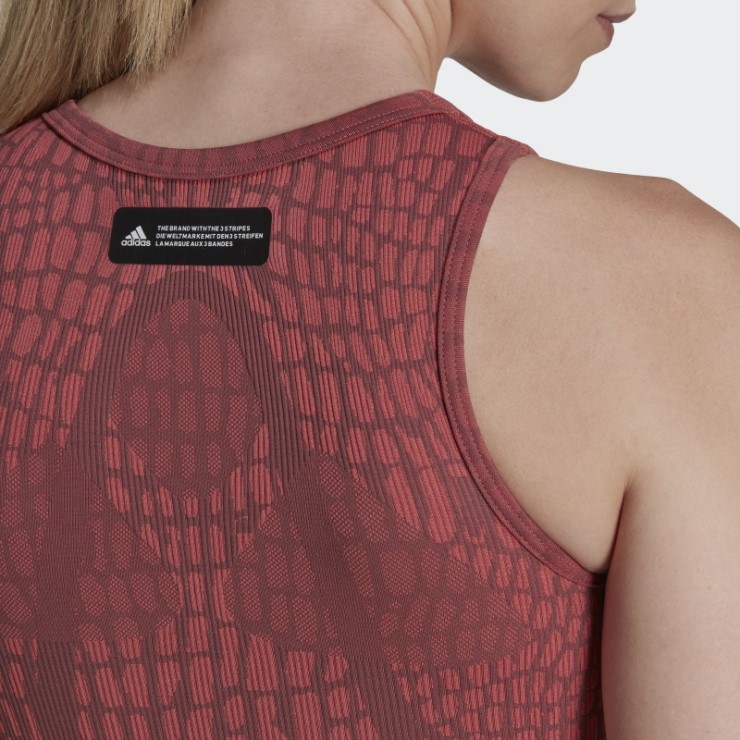 Sujetador Texturizado De Sujeción Ligera Formotion Sculpt Adidas Burdeos