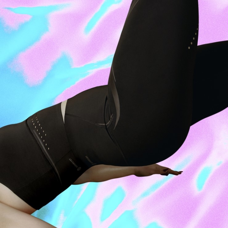 Leggings De Entrenamiento Hiit Luxe 45 Segundos 7/8 Adidas Negro