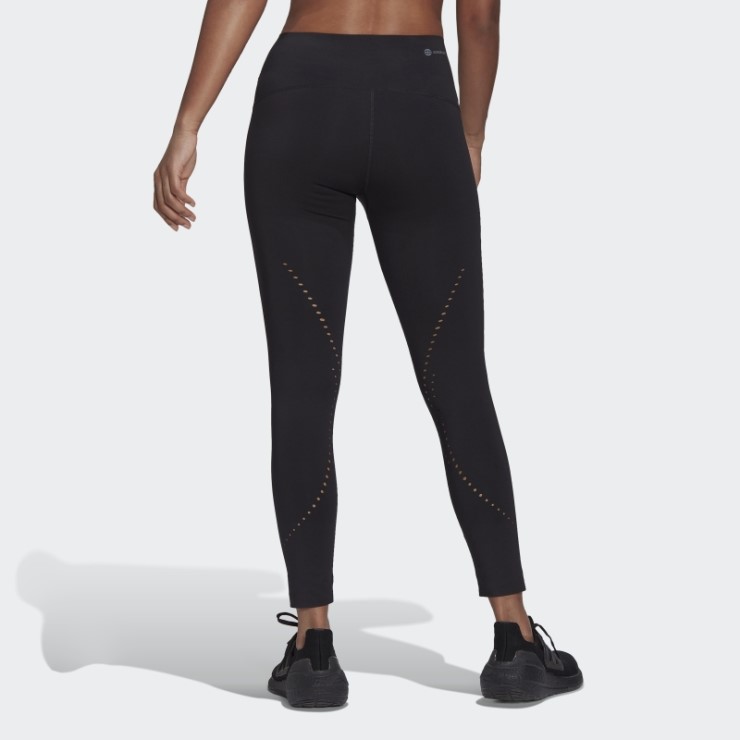 Leggings De Entrenamiento Hiit Luxe 45 Segundos 7/8 Adidas Negro