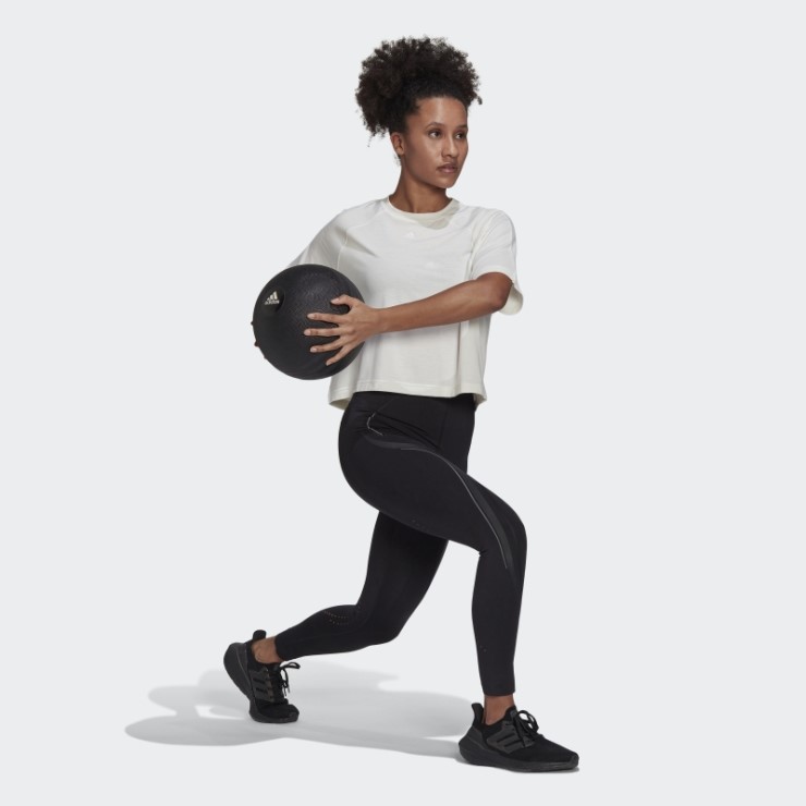 Leggings De Entrenamiento Hiit Luxe 45 Segundos 7/8 Adidas Negro