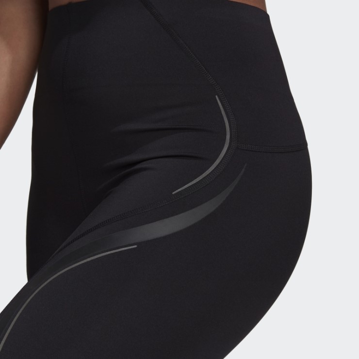 Leggings De Entrenamiento Hiit Luxe 45 Segundos 7/8 Adidas Negro