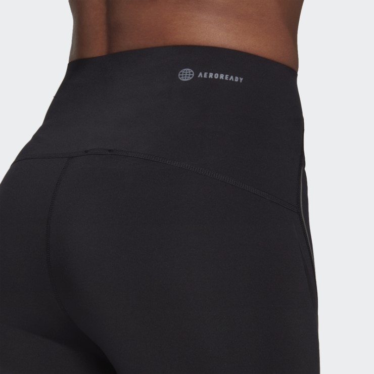 Leggings De Entrenamiento Hiit Luxe 45 Segundos 7/8 Adidas Negro