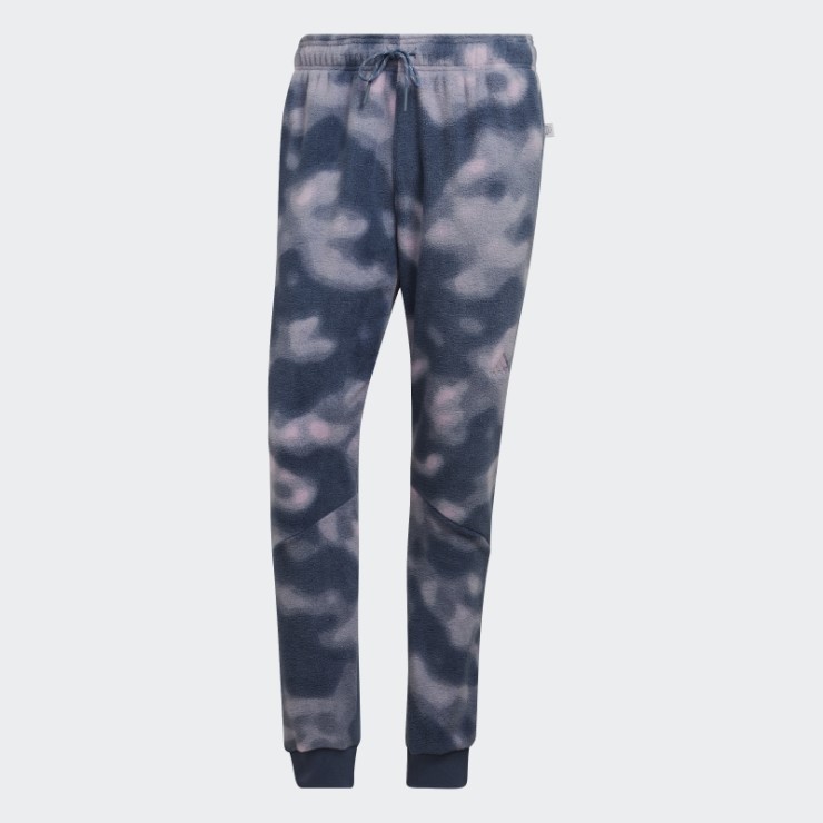 Pantalón Polar Con Estampado Natural Acero Adidas