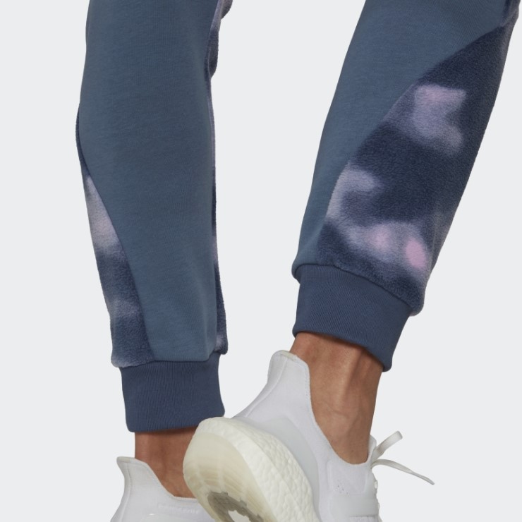 Pantalón Polar Con Estampado Natural Acero Adidas