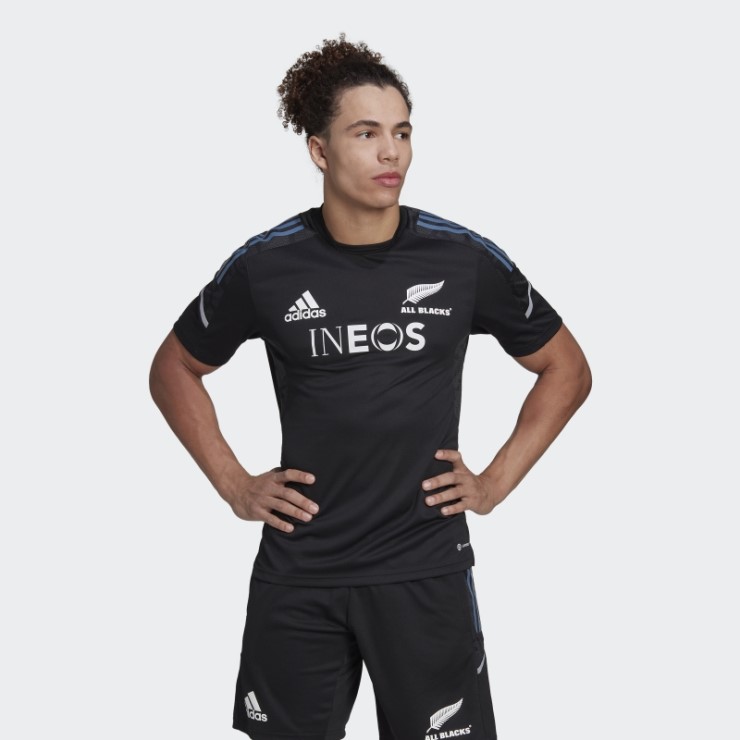 Camiseta Negra Adidas All Blacks Rugby Performance