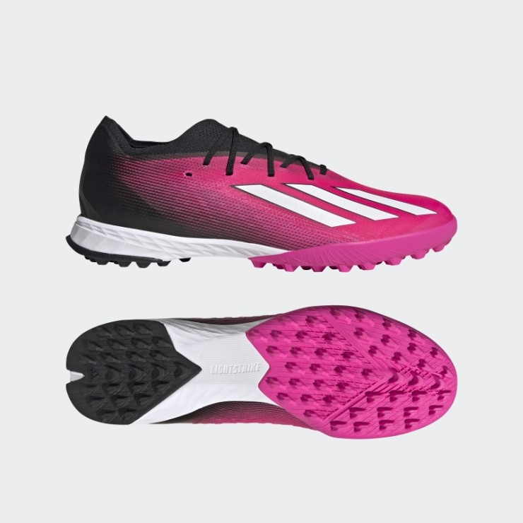 Rosa Adidas X Speedportal.1 Turf Zapatos De Fútbol