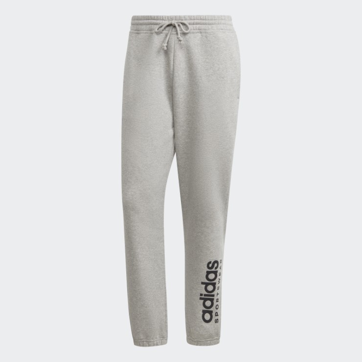 Joggers Adidas All Szn Fleece Gris Medio