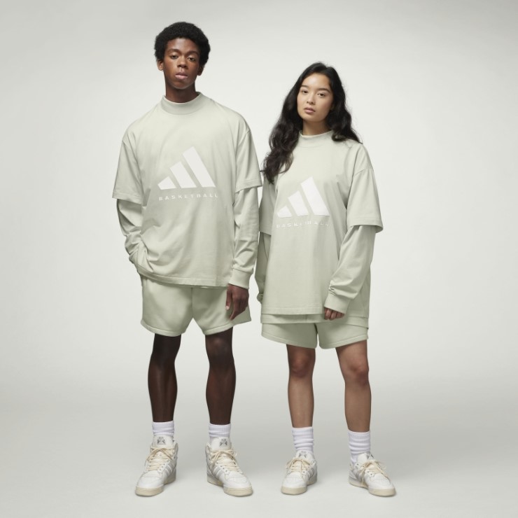 Adidas Camiseta De Baloncesto Verde Caliente