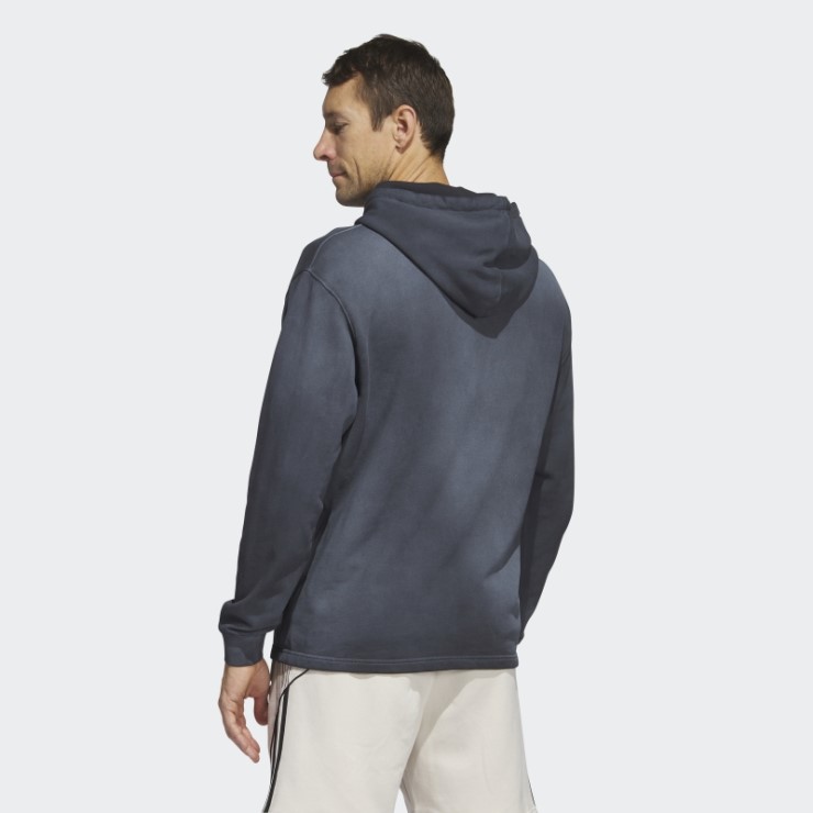 Sudadera Negra Adidas Essentials+ Dye