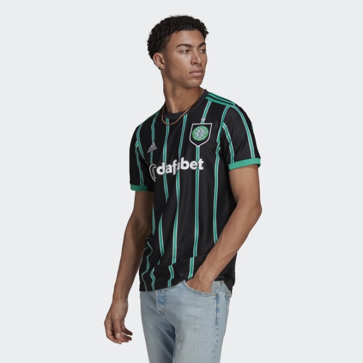 Camiseta Negra Adidas Celtic Fc 22/23 Segunda Equipación