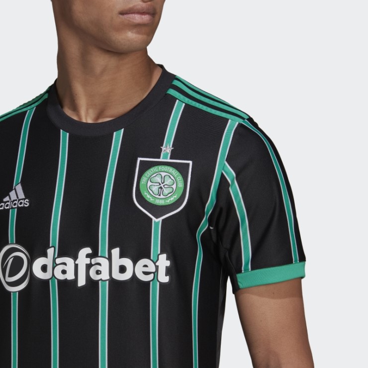 Camiseta Negra Adidas Celtic Fc 22/23 Segunda Equipación
