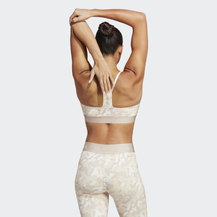 Sujetador Adidas Aeroreact Training Light-support Techfit Arena Moda