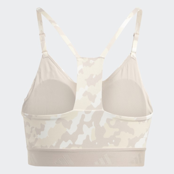 Sujetador Adidas Aeroreact Training Light-support Techfit Arena Moda