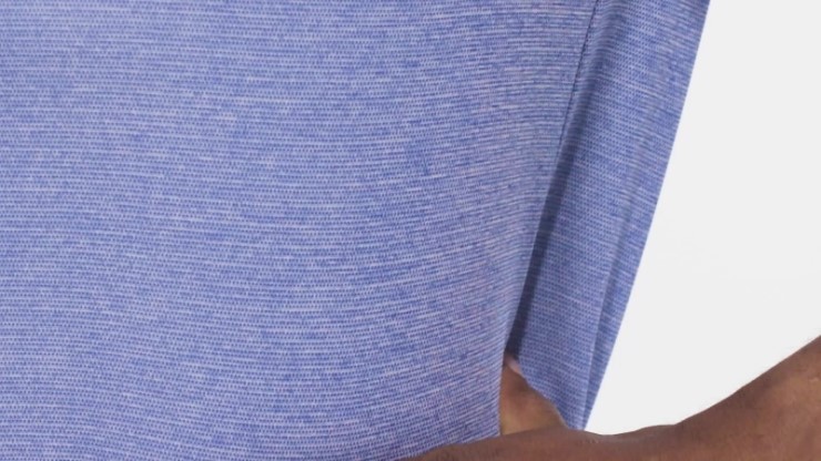 Polo De Golf Azul Adidas Ultimate365 No Show