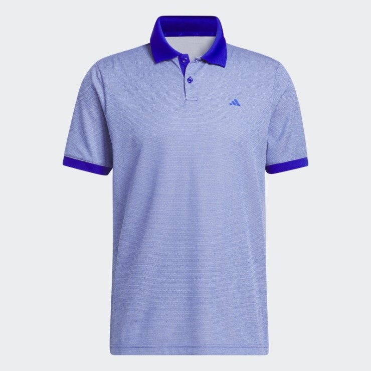 Polo De Golf Azul Adidas Ultimate365 No Show