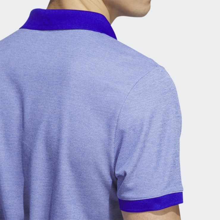 Polo De Golf Azul Adidas Ultimate365 No Show